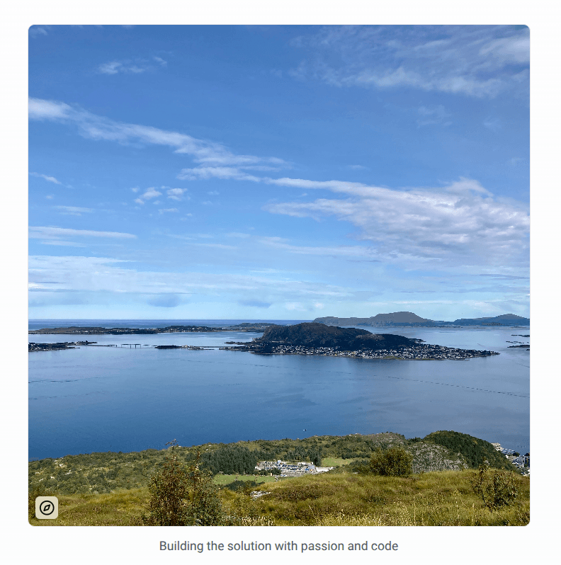 Blog with Locograph - location tags visible